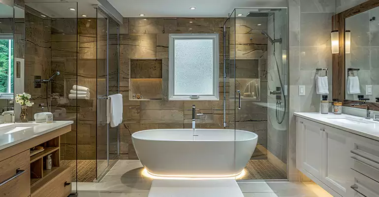 Master Suite Bathroom Remodel in Cranston, RI