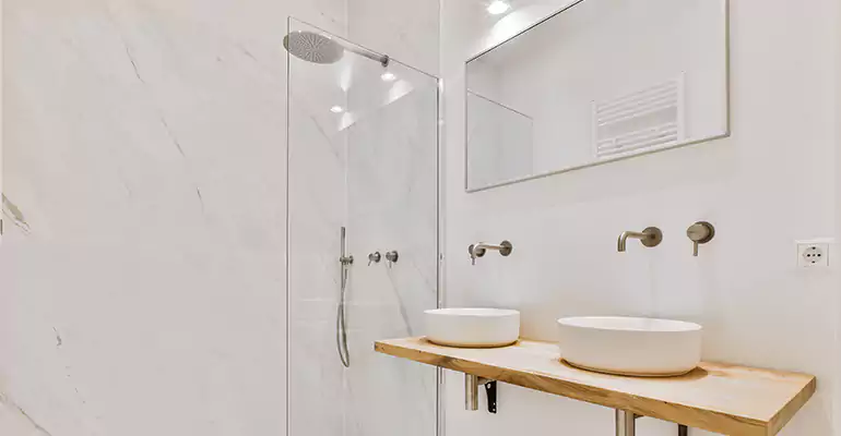 Bathtub to Tile Shower Conversion in Cranston