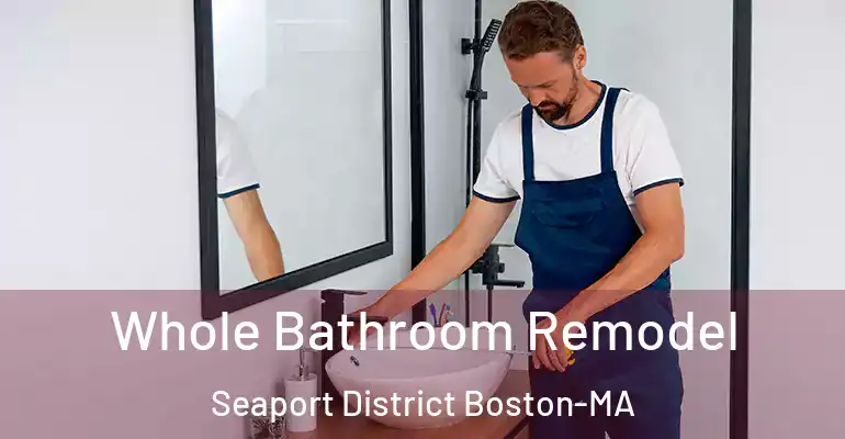 inner Bathroom imggen Whole Bathroom Remodel Seaport District Boston-MA